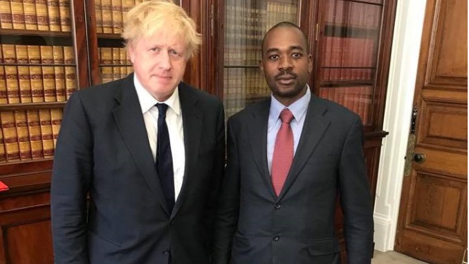 Britain called out for 'open support to Mnangagwa'