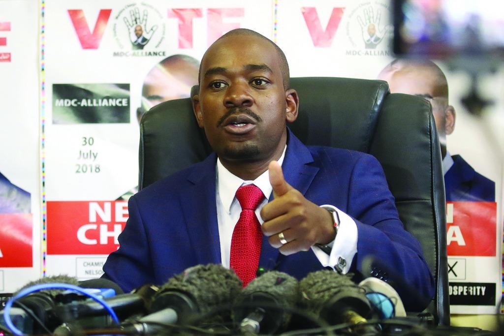  Chamisa, Mwonzora trading blows in a bruising fight
