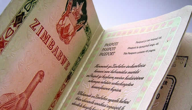 'Zimbabwe running out of passport paper'